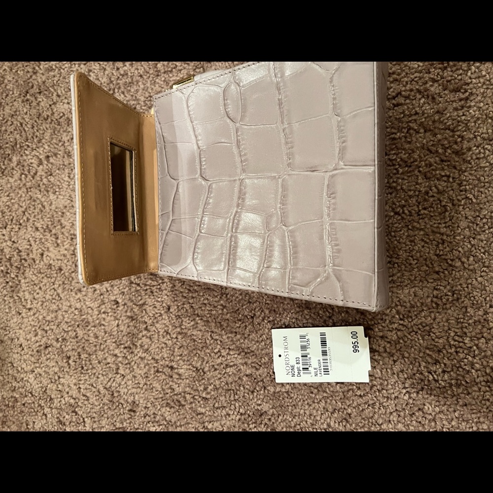 Nile Croc Embossed Leather Top Handle Bag
BROTHER VELLIES - Picture 3 of 8